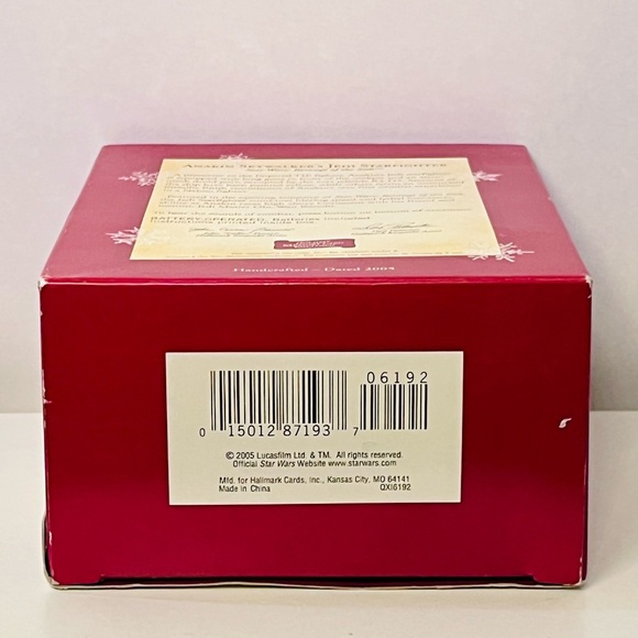 Star Wars Anakin Skywalker's Jedi Starfighter Hallmark Ornament W/Sound - Picture 2 of 3